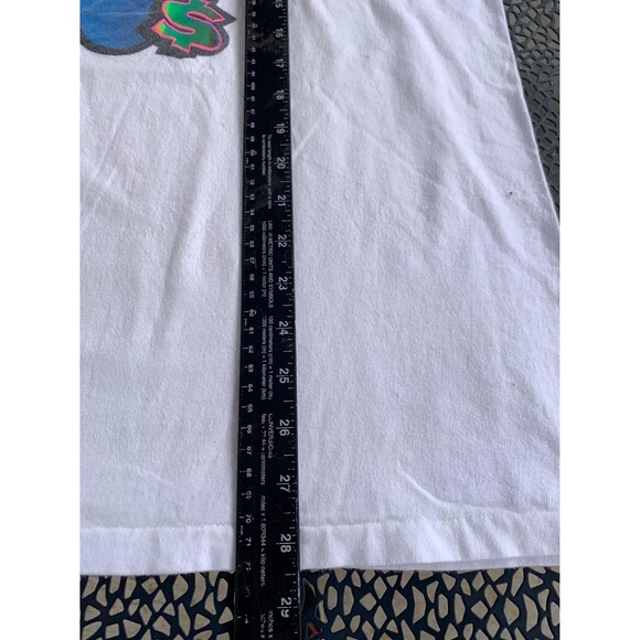 1990s vintage white Michigan Lottery "WAM!" t-shirt Size XL - Picture 6 of 6